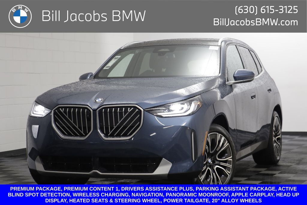 Arctic Race Blue Metallic 2026 BMW X3 SUV / Crossover All-Wheel Drive Automatic