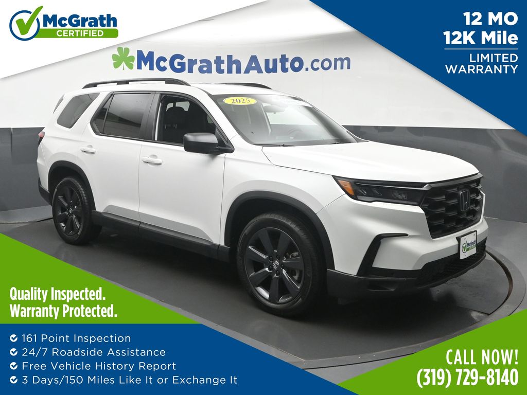 White 2025 Honda Pilot SUV / Crossover All-Wheel Drive Automatic