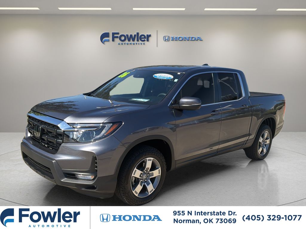 Gray (Modern Steel) 2026 Honda Ridgeline Pickup Truck All-Wheel Drive 9-Speed Automatic