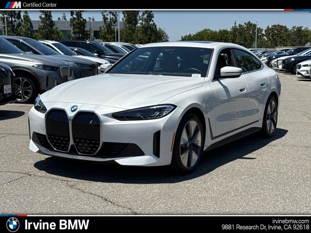 Mineral White Metallic 2023 BMW i4 Sedan Rear-Wheel Drive Automatic