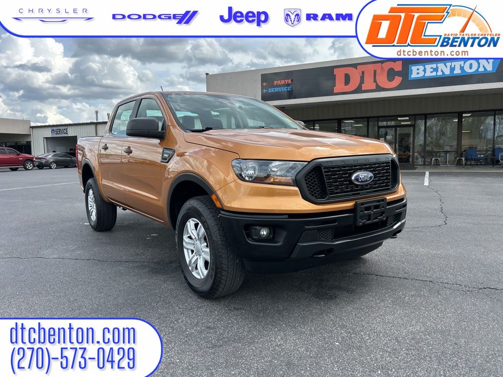 Saber Metallic 2019 Ford Ranger XL SuperCrew 4WD Pickup Truck Four-Wheel Drive Automatic