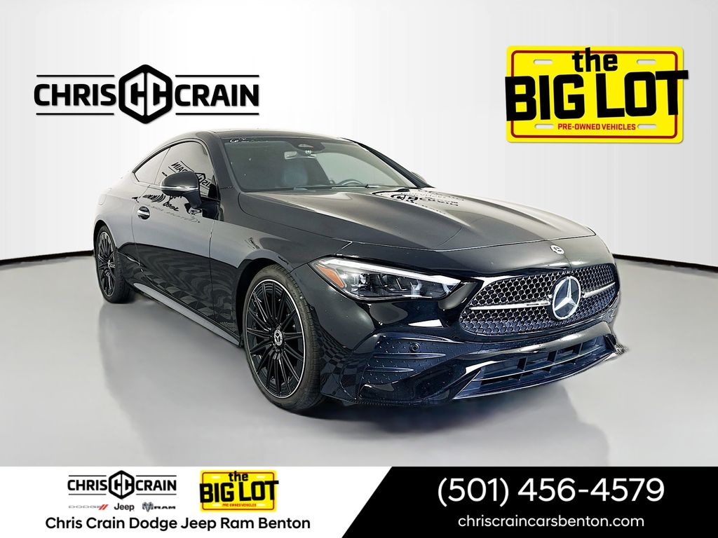 Black 2024 Mercedes-Benz CLE 300 4MATIC Coupe All-Wheel Drive Automatic