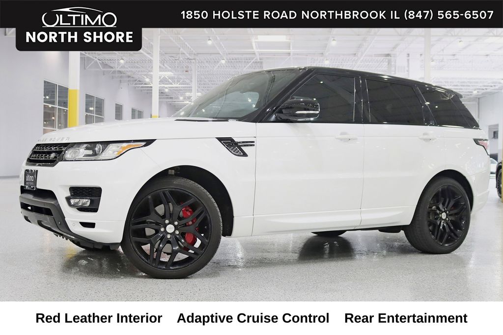 Fuji White 2014 Land Rover Range Rover Sport SUV / Crossover Four-Wheel Drive 8-Speed Automatic