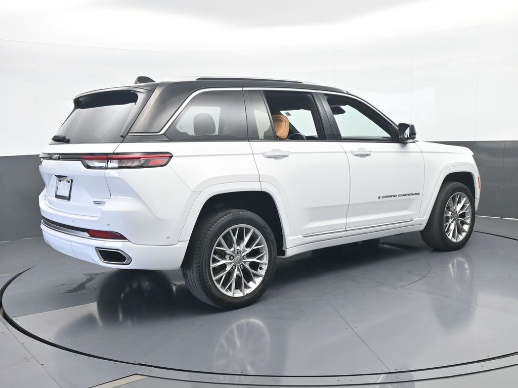 Used 2022 Bright White Clearcoat Jeep Summit image 6