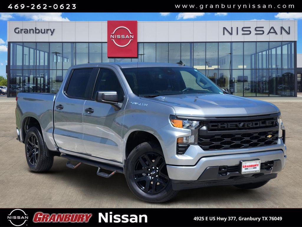 Sterling Gray Metallic 2025 Chevrolet Silverado 1500 Pickup Truck 4X2 8-Speed Automatic