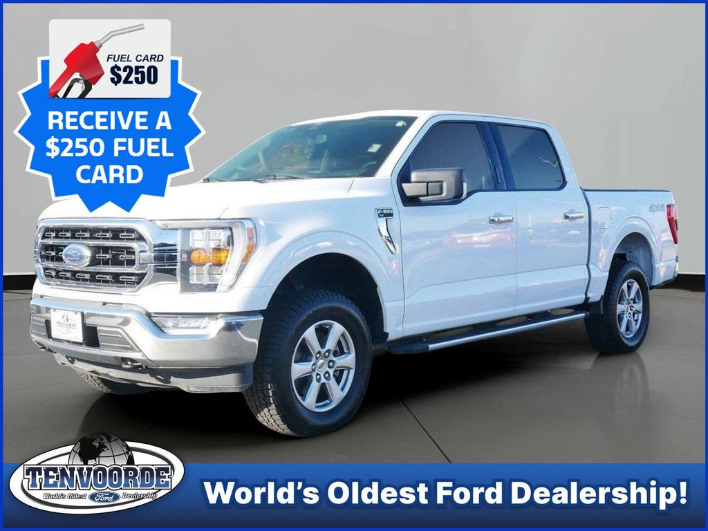 Oxford White 2022 Ford F-150 Pickup Truck Four-Wheel Drive Automatic
