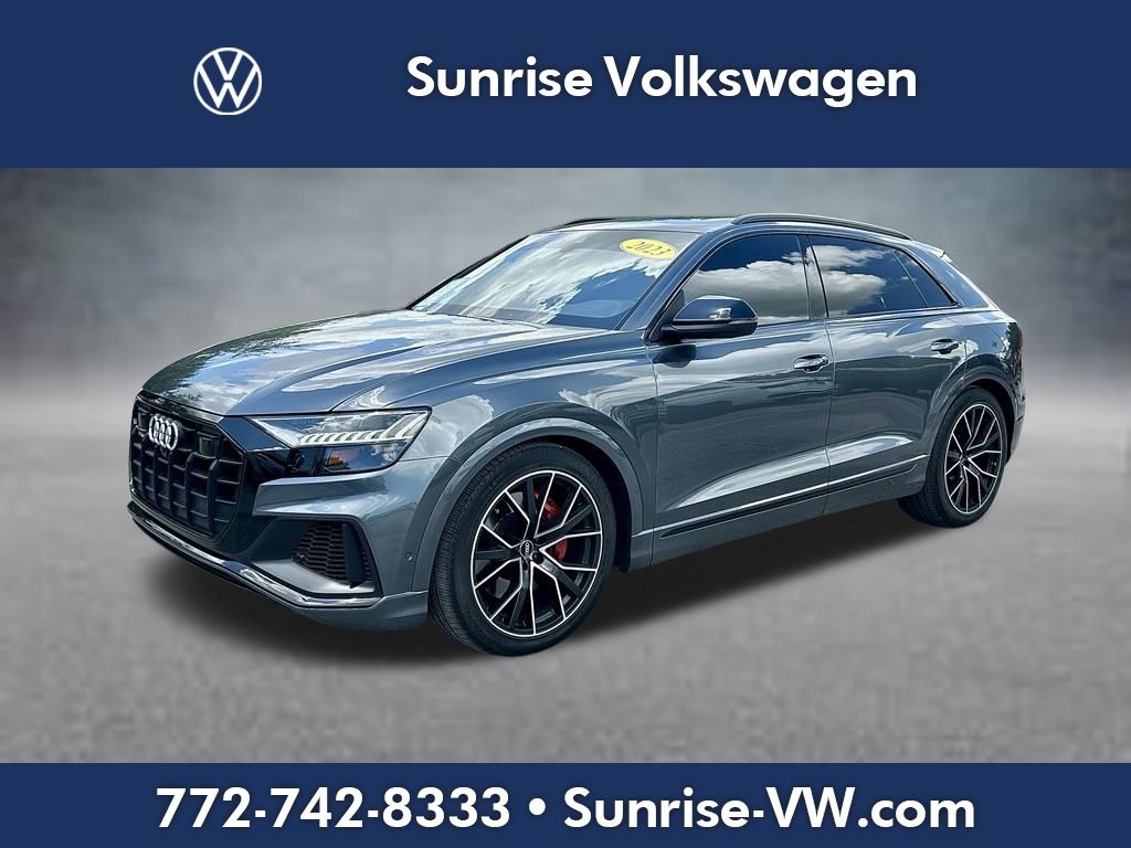 Daytona Gray Pearl 2023 Audi SQ8 4.0T quattro Premium Plus SUV / Crossover All-Wheel Drive 8-Speed Automatic