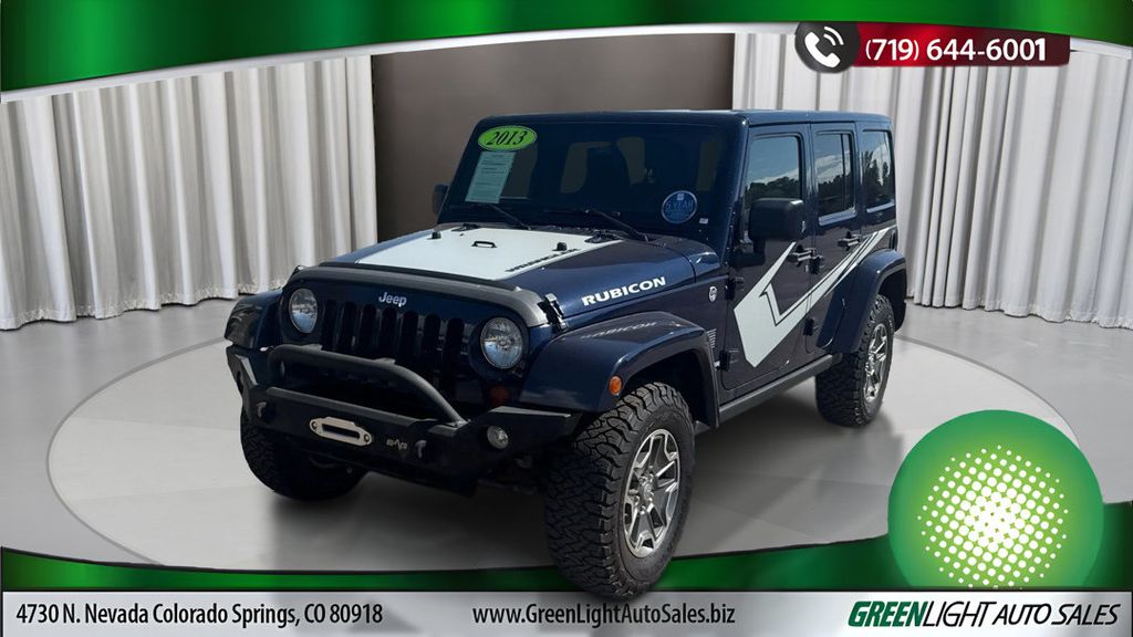 True Blue Pearlcoat 2013 Jeep Wrangler SUV / Crossover Four-Wheel Drive 5-Speed Automatic