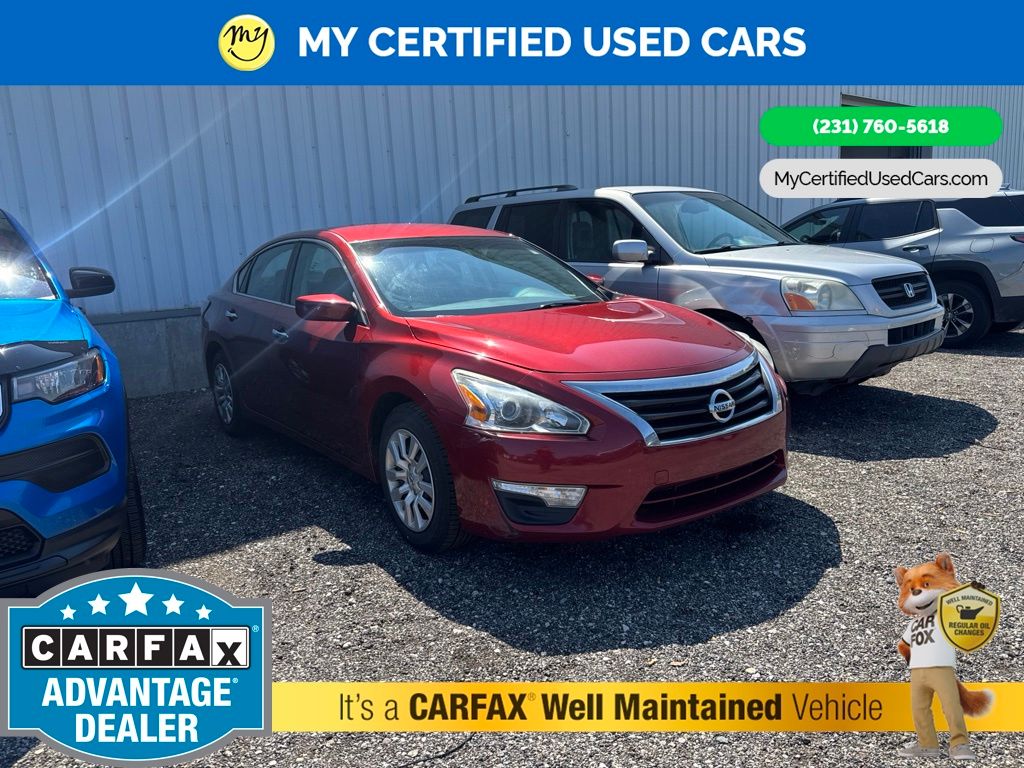 Cayenne Red Pearl 2015 Nissan Altima Sedan Front-Wheel Drive Continuously Variable Transmission