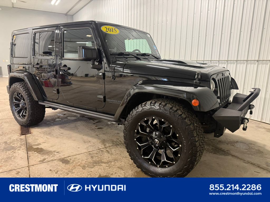 used 2015 Jeep Wrangler car, priced at $17,034