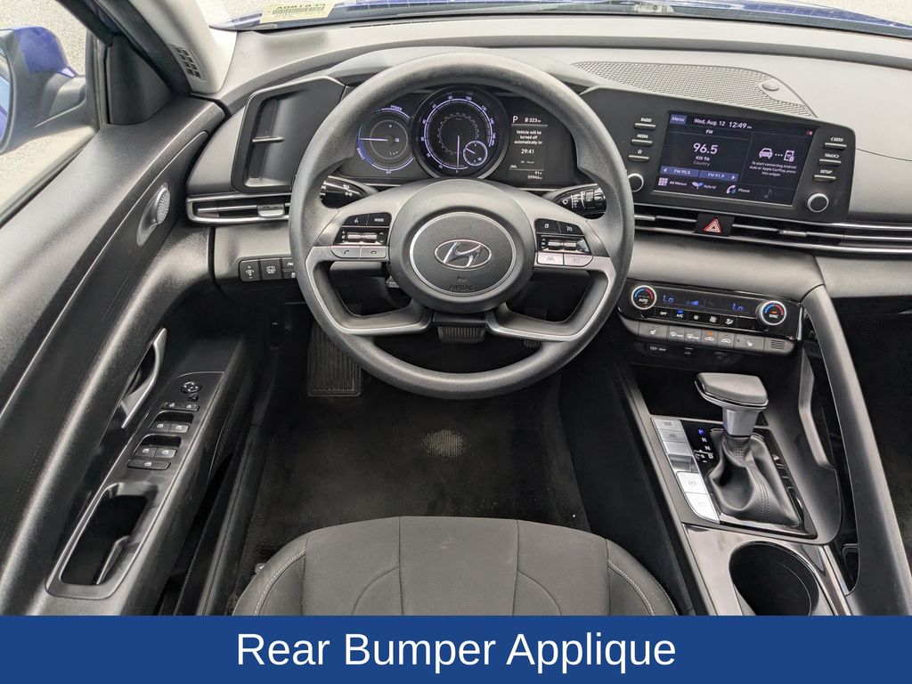 2022 Hyundai Elantra Hybrid Blue