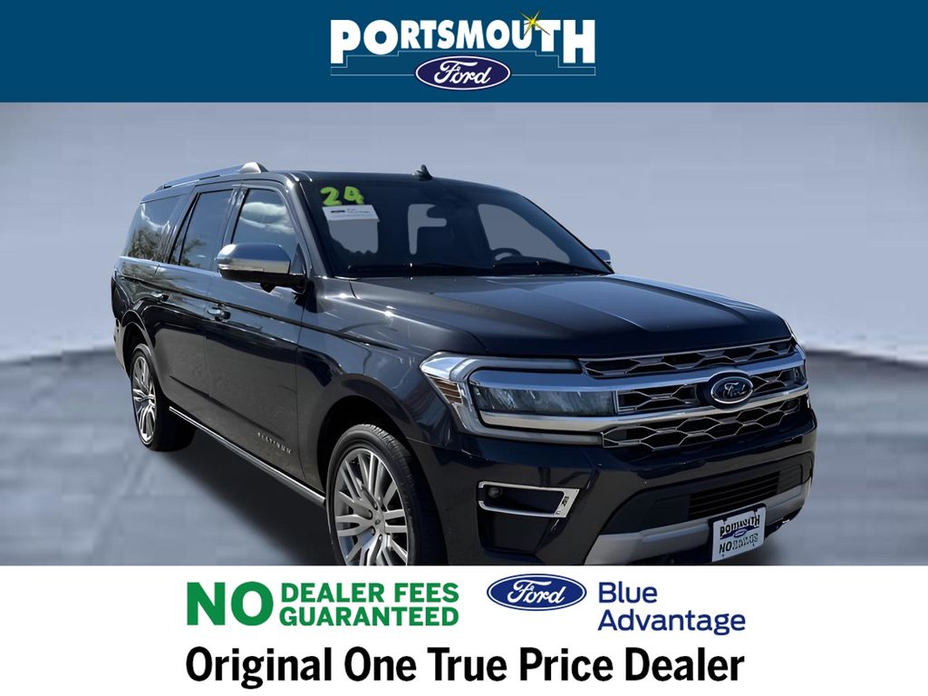 Dark Matter Gray Metallic 2024 Ford Expedition MAX Platinum 4WD SUV / Crossover Four-Wheel Drive Automatic