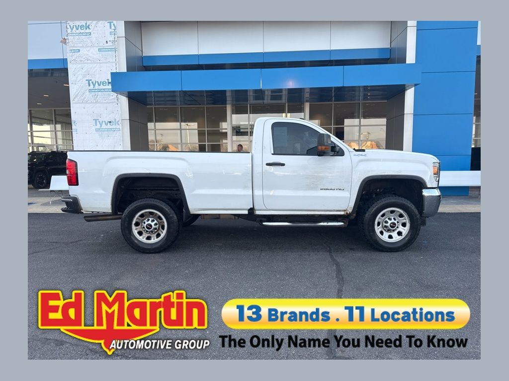 Summit White 2016 GMC Sierra 2500HD Base LB 4WD Pickup Truck Four-Wheel Drive 6-Speed Automatic Overdrive