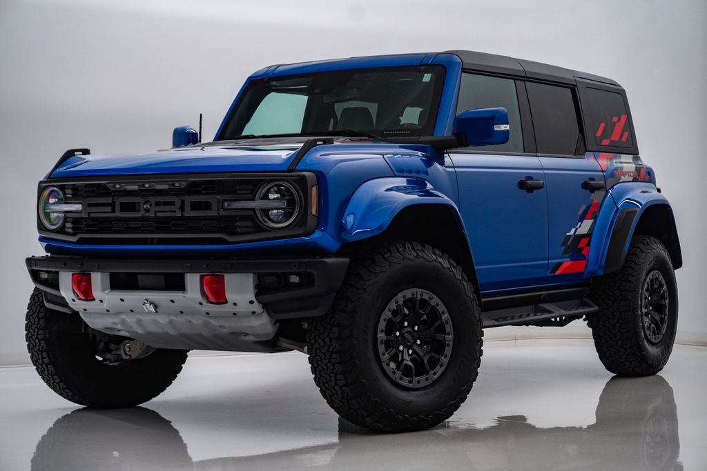 Velocity Blue Metallic 2024 Ford Bronco Raptor SUV / Crossover Four-Wheel Drive Automatic