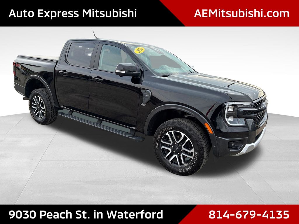 2024 Ford Ranger Lariat Black at Bob Ruth Ford