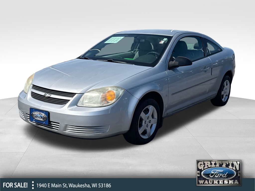 Ultra Silver Metallic 2007 Chevrolet Cobalt LS Coupe FWD Coupe Front-Wheel Drive 4-Speed Automatic Overdrive