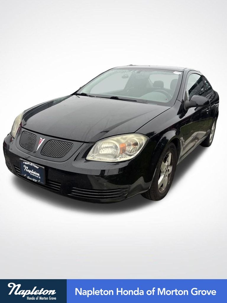 Black 2009 Pontiac G5 Coupe Front-Wheel Drive 4-Speed Automatic Overdrive