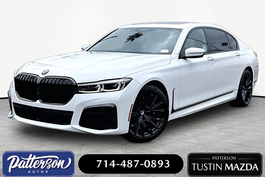 Alpine White 2022 BMW 7 Series Sedan All-Wheel Drive 8-Speed Automatic