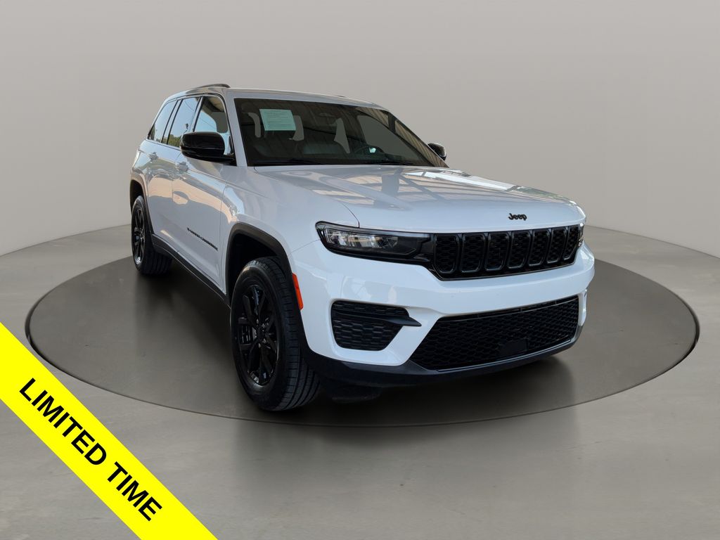 Bright White Clearcoat 2024 Jeep Grand Cherokee SUV / Crossover Four-Wheel Drive 8-Speed Automatic