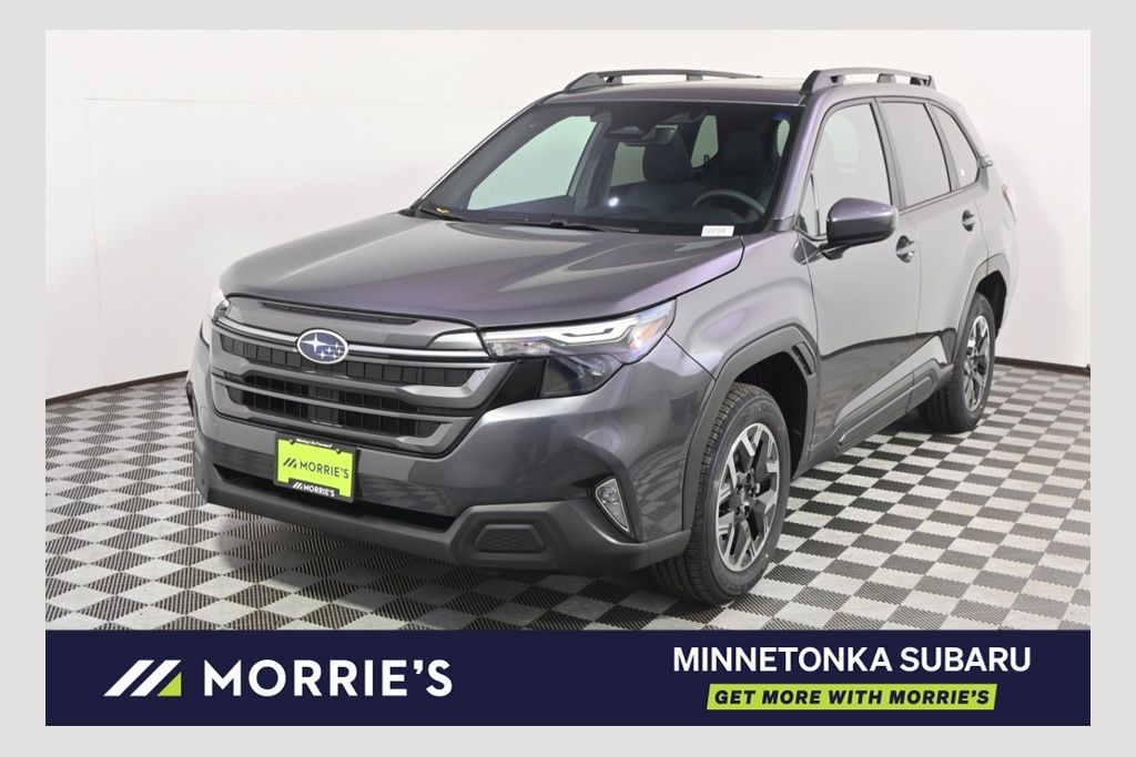 Gray Metallic 2026 Subaru Forester SUV / Crossover All-Wheel Drive Continuously Variable Transmission