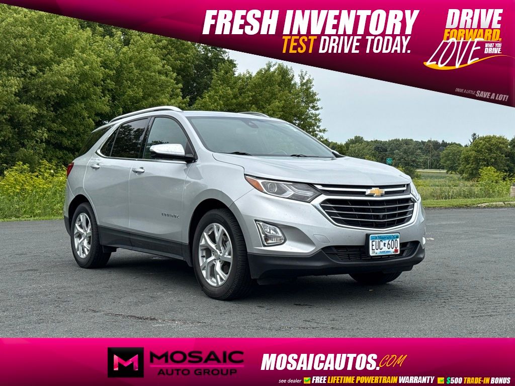 2020 Silver Ice Metallic Chevrolet Equinox Premier FWD SUV