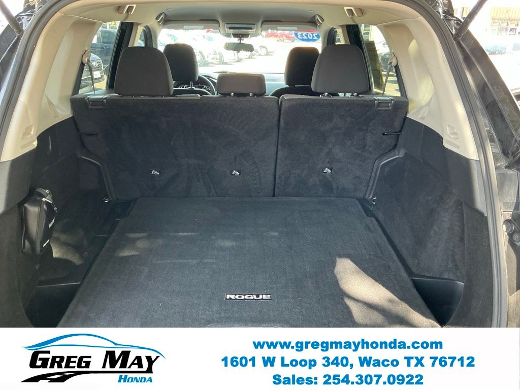 2023 Nissan Rogue SV Black at Greg May Honda