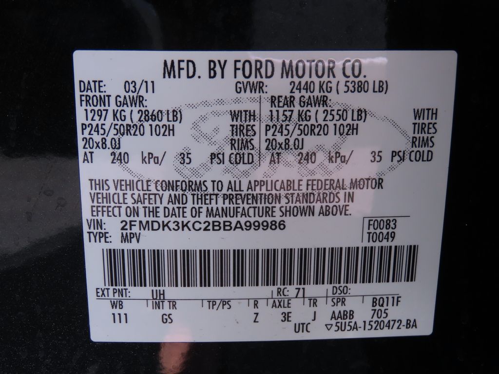 Thumbnail: 2011 Ford Edge - 21