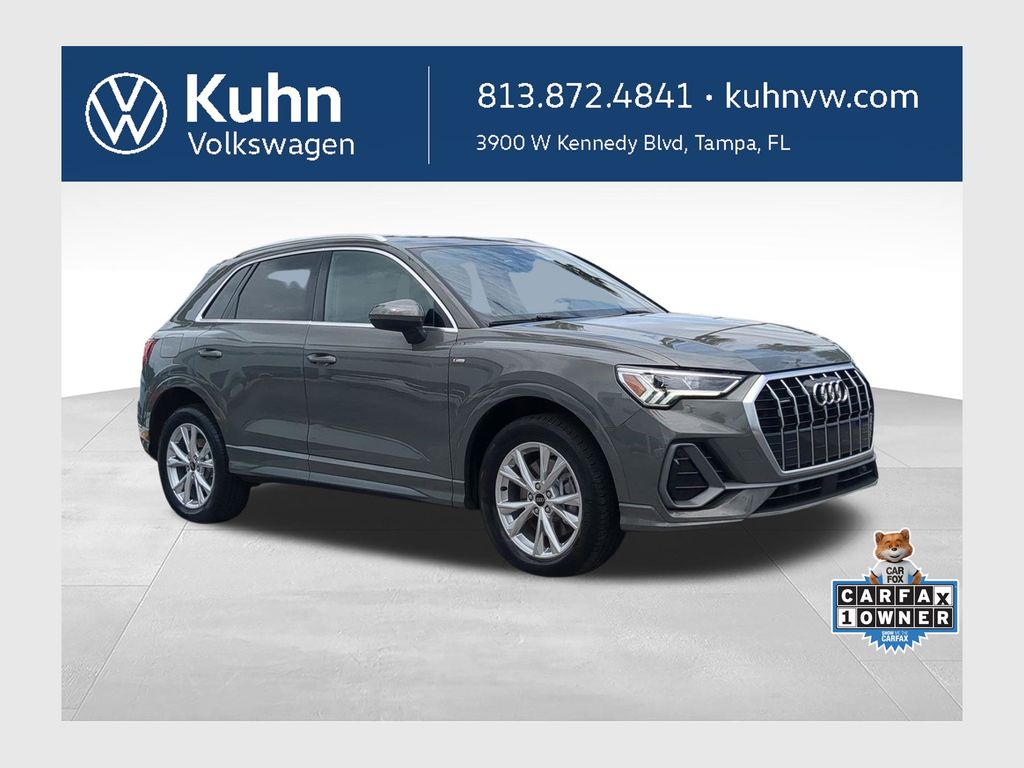 Chronos Gray Metallic 2024 Audi Q3 SUV / Crossover All-Wheel Drive 8-Speed Automatic