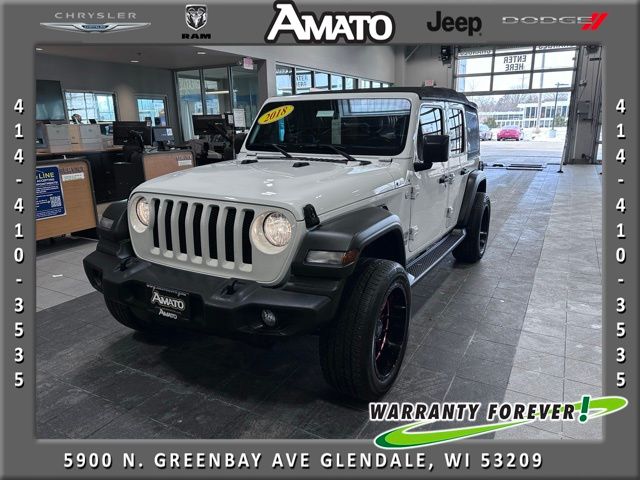 2018 Jeep Wrangler Unlimited Sport S 4WD