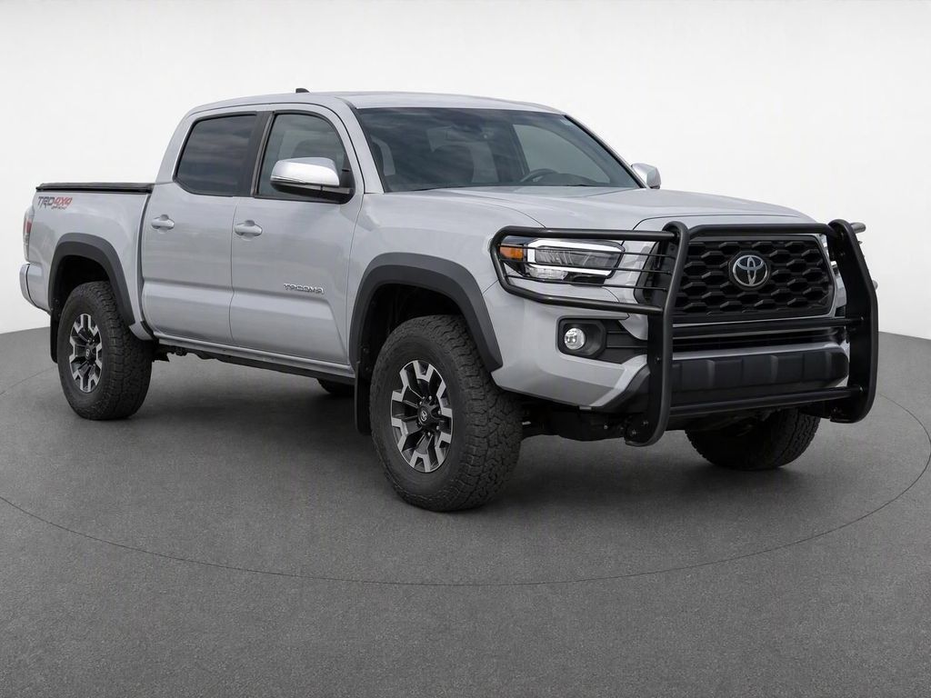 Celestial Silver Metallic 2022 Toyota Tacoma Pickup Truck Four-Wheel Drive 6-Speed Manual