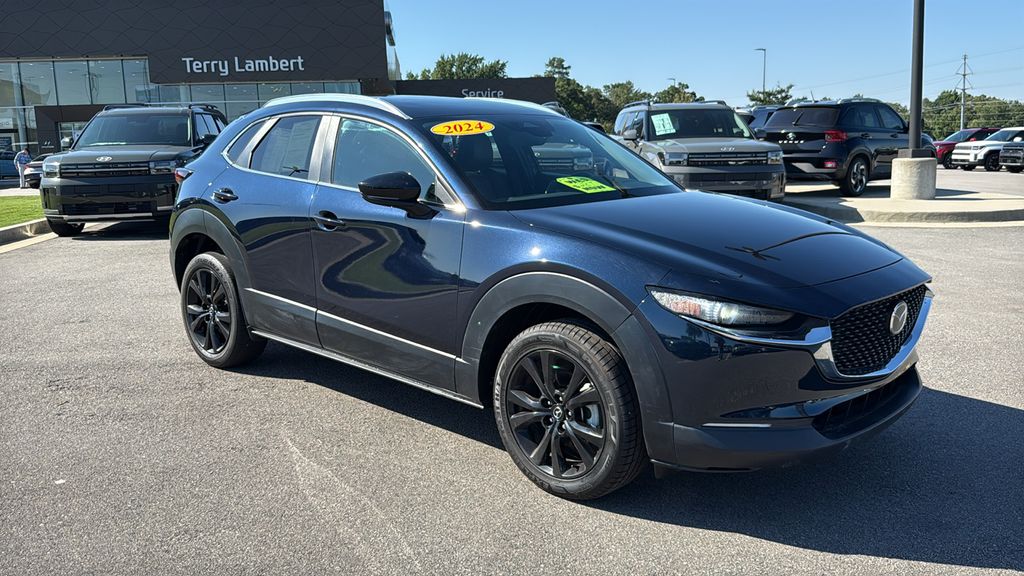 Deep Crystal Blue Mica 2024 Mazda CX-30 2.5 S Select Sport AWD SUV / Crossover All-Wheel Drive 6-Speed Automatic