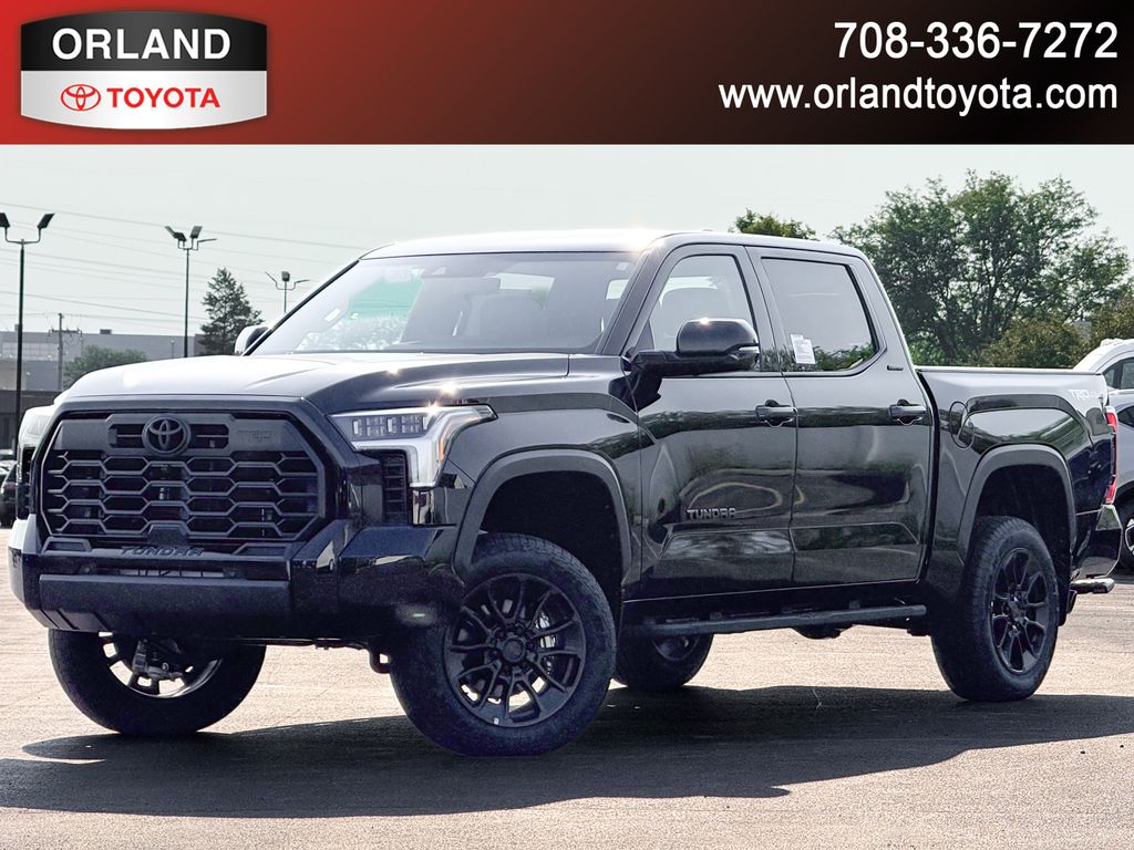 Midnight Black Metallic 2026 Toyota Tundra Pickup Truck Four-Wheel Drive Automatic