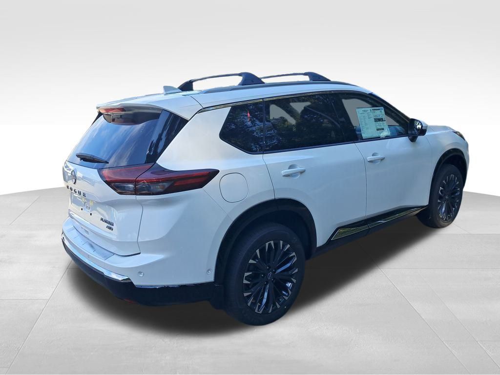 2026 Nissan Rogue Platinum White at South Hills Kia