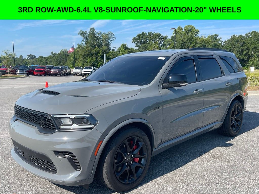 Destroyer Gray Clearcoat 2024 Dodge Durango SUV / Crossover All-Wheel Drive 8-Speed Automatic