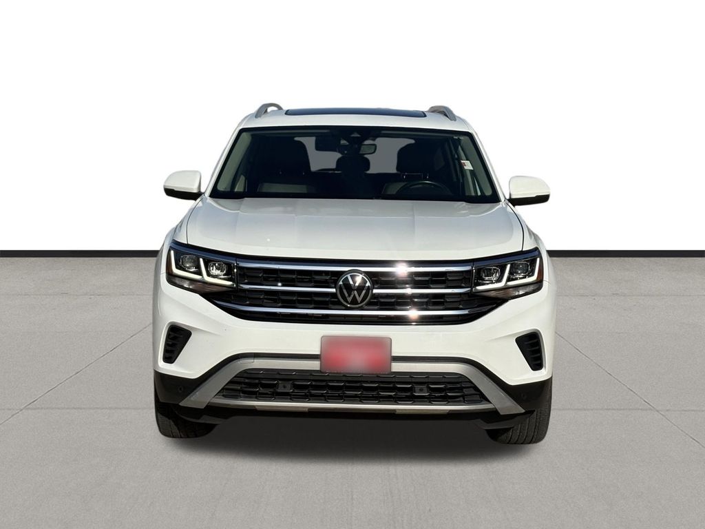 2021 Volkswagen Atlas SEL White at DeMontrond Mazda