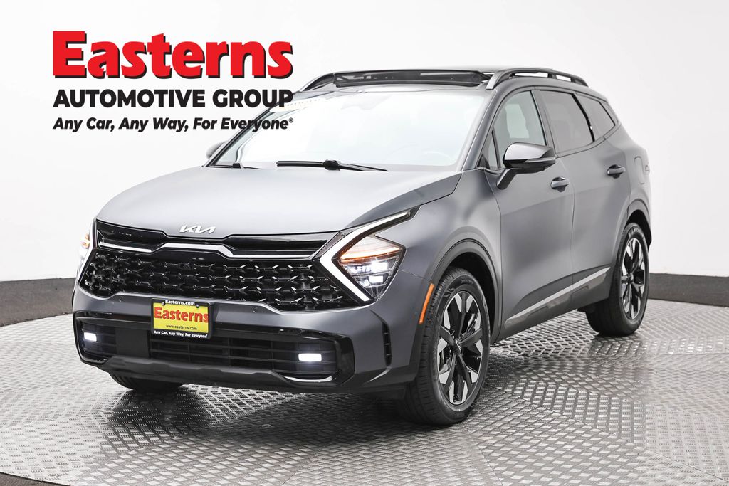 Shadow Matte Gray 2023 Kia Sportage Hybrid Plug-In SUV / Crossover All-Wheel Drive 6-Speed Automatic