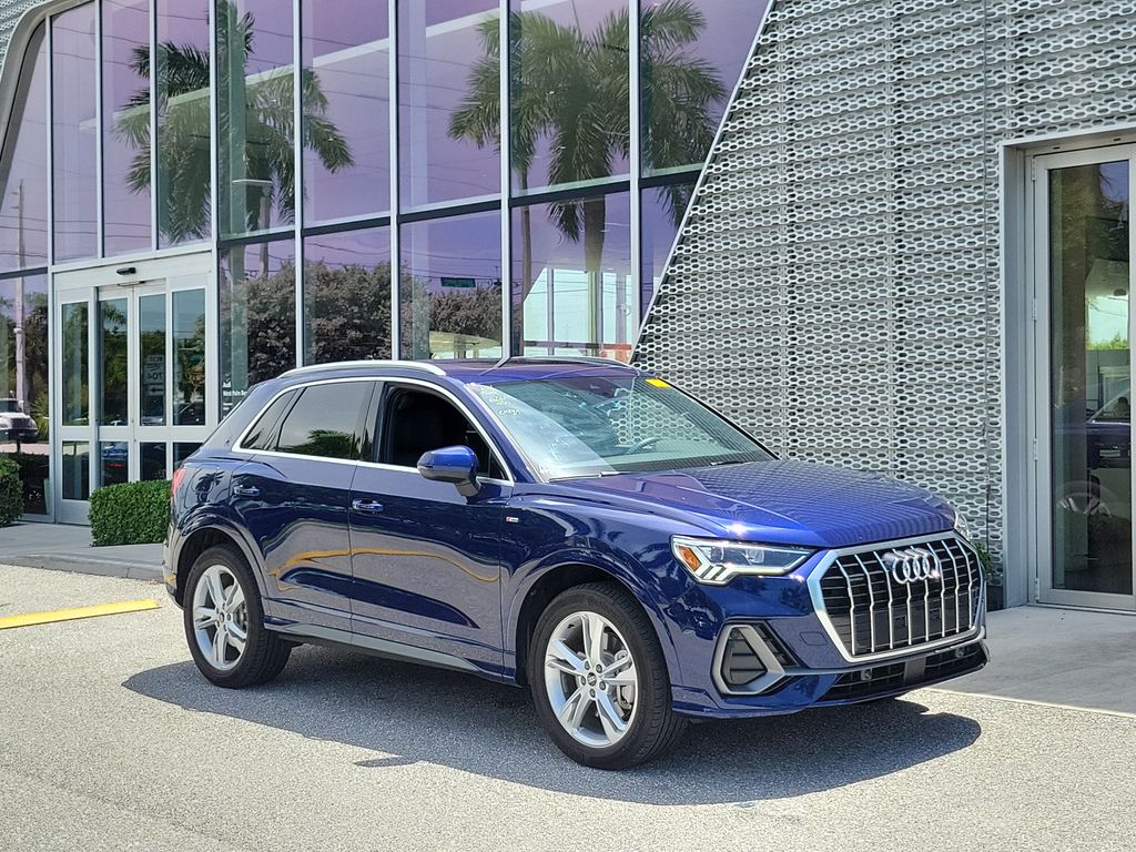 Navarra Blue Metallic 2024 Audi Q3 SUV / Crossover All-Wheel Drive 8-Speed Automatic