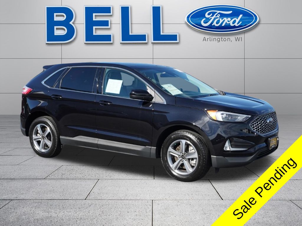 Agate Black Metallic 2024 Ford Edge SUV / Crossover All-Wheel Drive 8-Speed Automatic