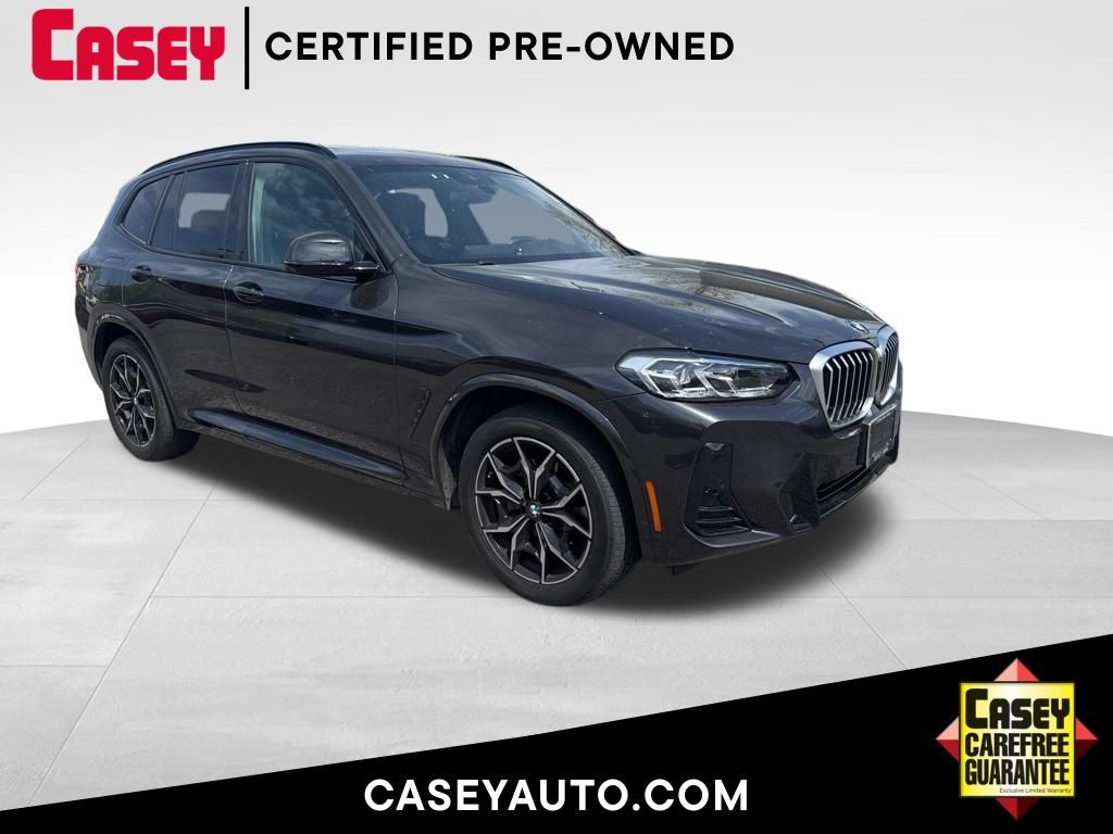Gray (Dark Graphite Metallic) 2024 BMW X3 xDrive30i AWD SUV / Crossover All-Wheel Drive 8-Speed Automatic