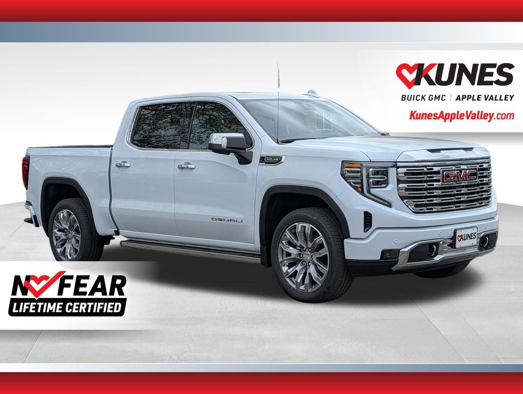 Glacier White Tricoat 2026 GMC Sierra 1500 Pickup Truck Four-Wheel Drive Automatic