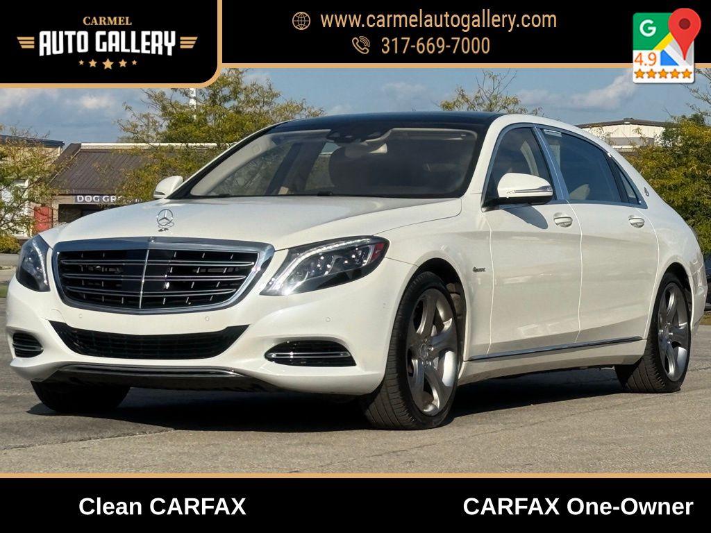 White 2017 Mercedes-Benz S-Class Sedan All-Wheel Drive 9-Speed Automatic