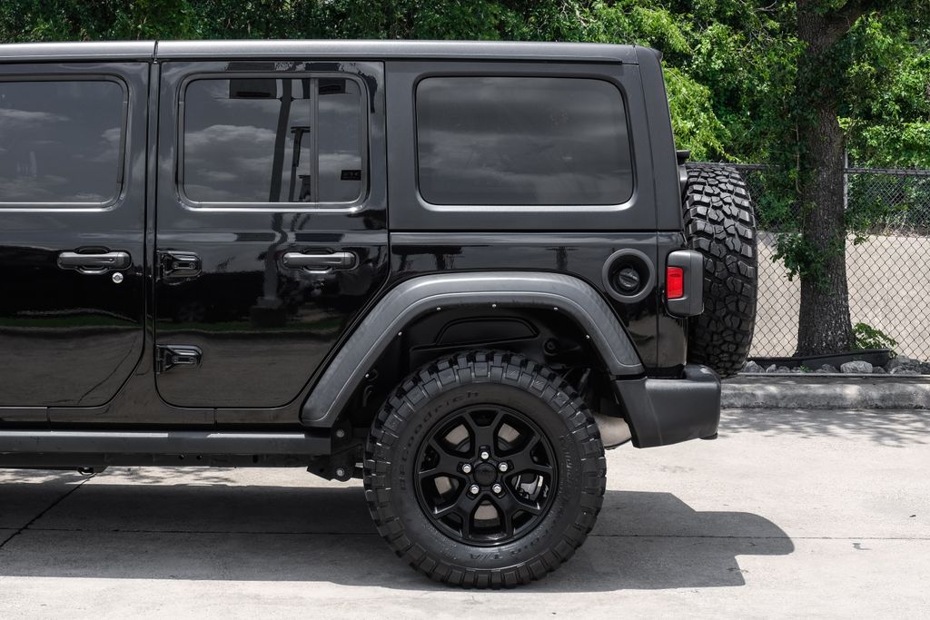 used 2022 Jeep Wrangler car, priced at $31,332