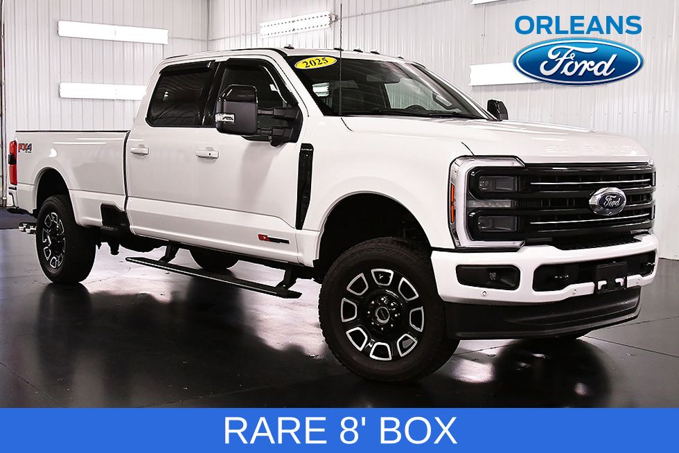 Star White Metallic TC 2025 Ford F-350 Super Duty Pickup Truck Four-Wheel Drive Automatic