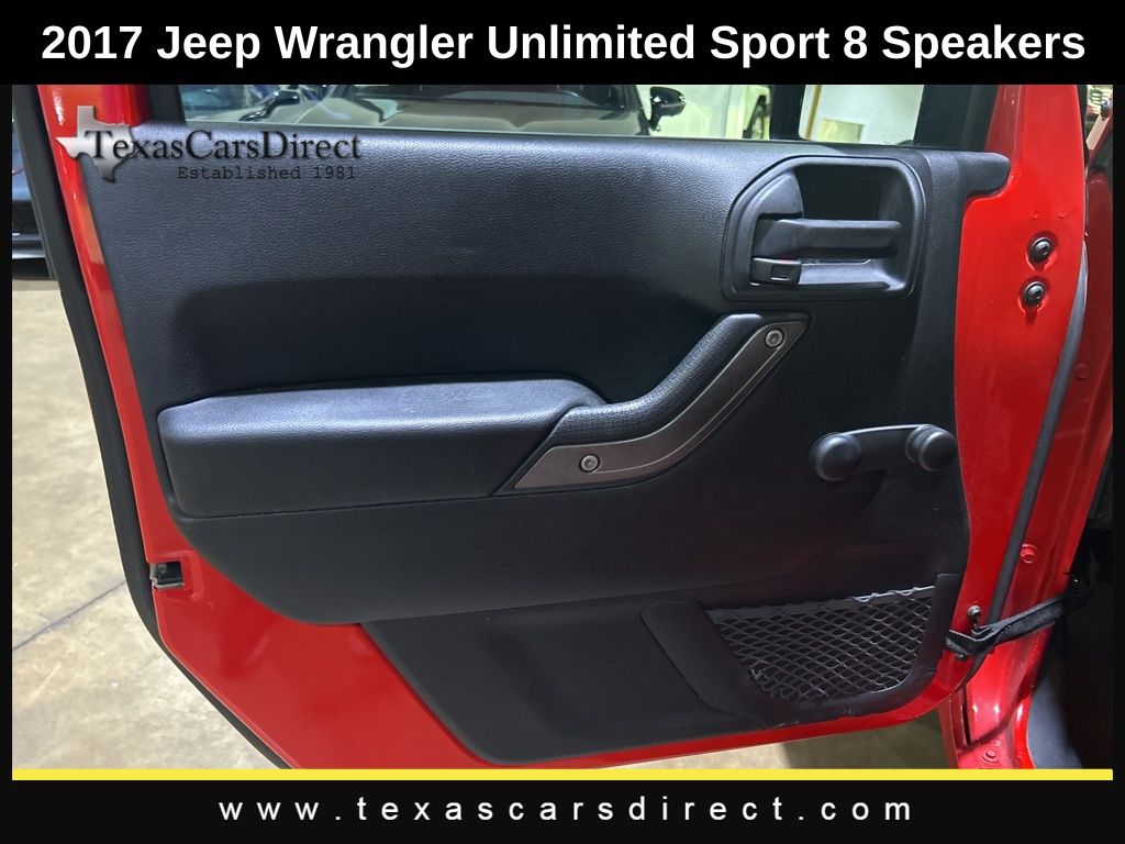 2017 Jeep Wrangler Unlimited Sport 12