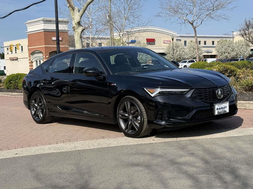 Majestic Black Pearl 2023 Acura Integra FWD with A-SPEC Package Sedan Front-Wheel Drive Continuously Variable Transmission