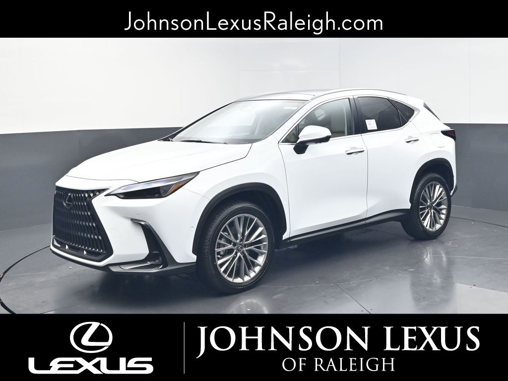 Ultra White 2026 Lexus NX Hybrid 350h Luxury AWD SUV / Crossover All-Wheel Drive Continuously Variable Transmission
