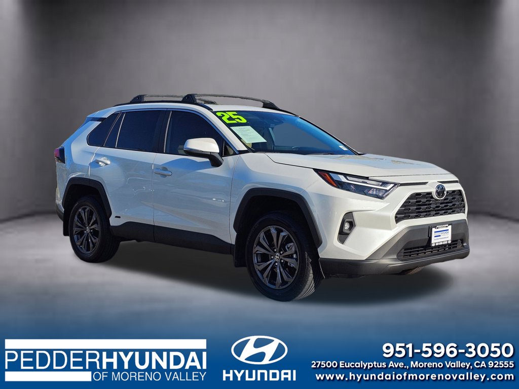Pearl 2025 Toyota RAV4 Hybrid SUV / Crossover All-Wheel Drive Continuously Variable Transmission