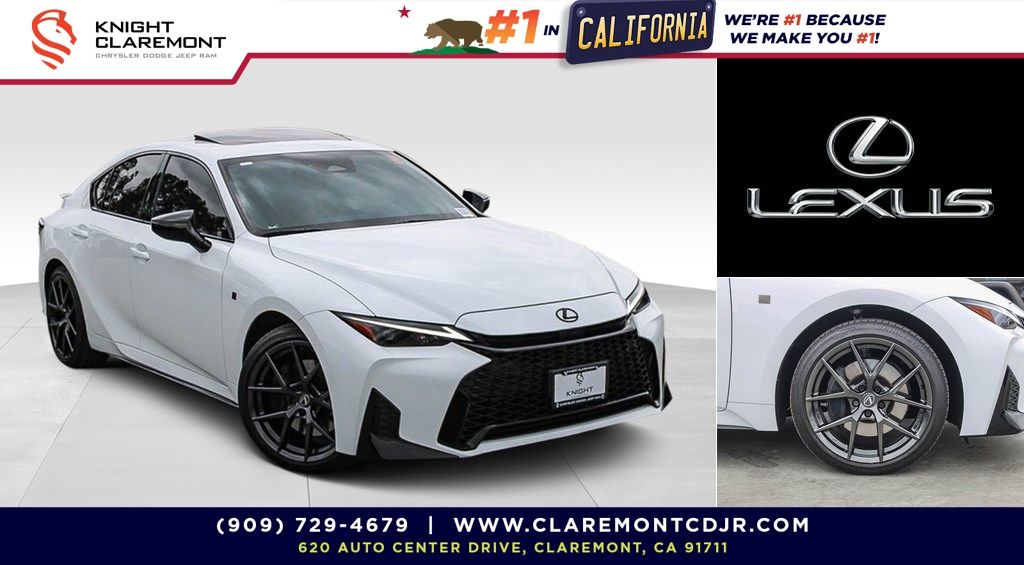 Ultra White 2026 Lexus IS Sedan Rear-Wheel Drive 8-Speed Dual Clutch