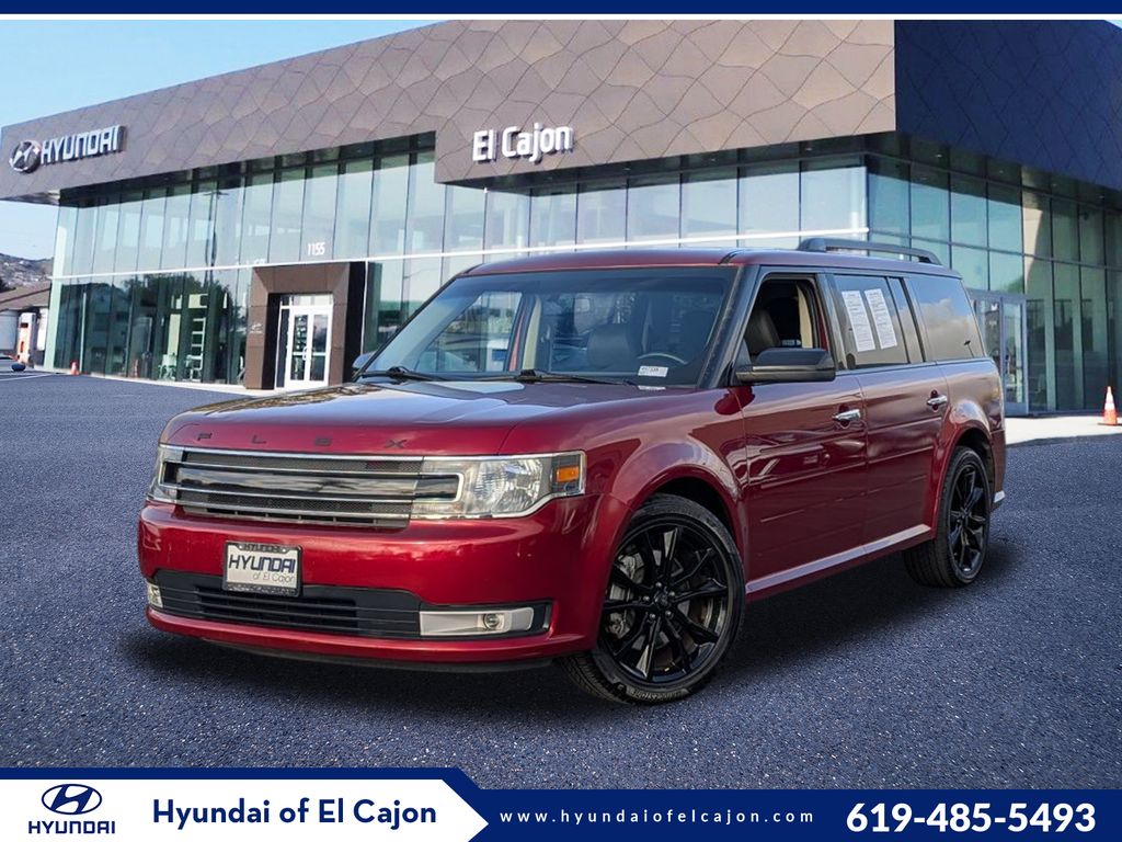 Ruby Red Metallic 2016 Ford Flex SUV / Crossover Front-Wheel Drive 6-Speed Automatic