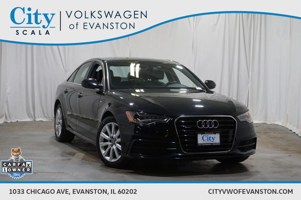 Phantom Black Pearl 2014 Audi A6 Sedan All-Wheel Drive 8-Speed Automatic